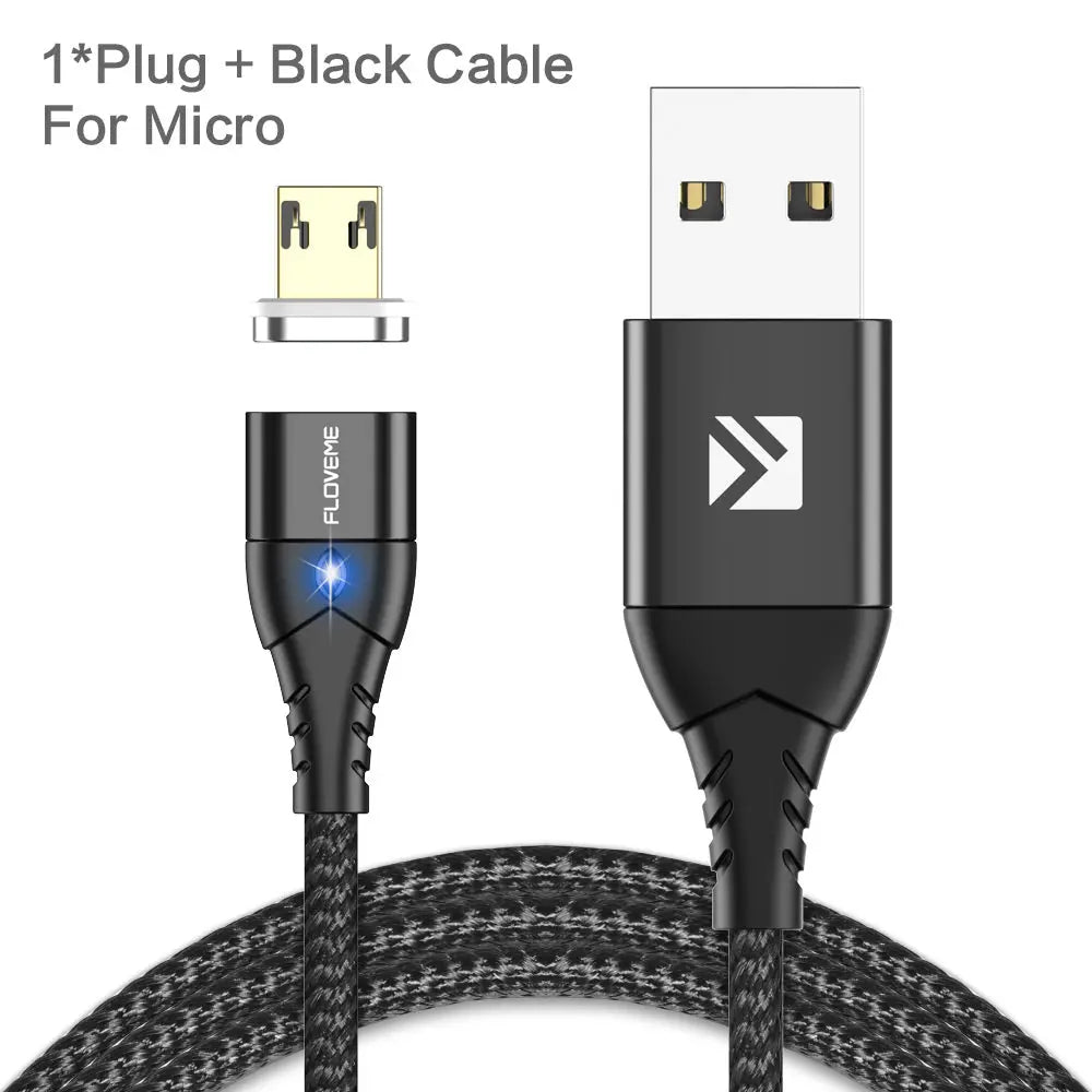 Micro USB Type C Magnetic Cable for iPhone La zona Apple