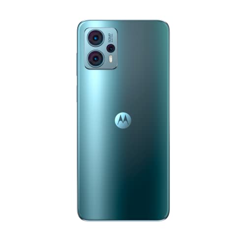 Motorola Moto G23 - Smartphone (pantalla HD de 6,53", cámara de 50 MP, 8/128 GB, 5000 mAh, Anroid 13), color azul acero, incluye funda protectora - La zona Apple