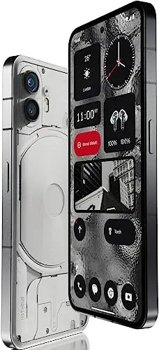 Nothing Phone (2): 256GB+12GB RAM, Glyph Interface, Nothing OS 2.0, cámara doble 50MP, OIS,pantalla LTPO OLED 6,7”, batería 4700 mAh, resistente al agua IP54, Android Móvil libre , Gris oscuro - La zona Apple