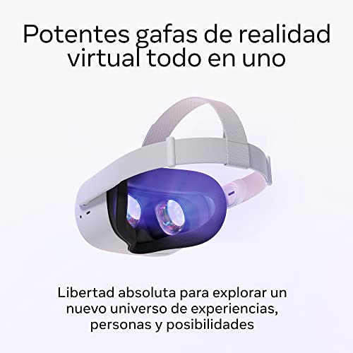 Meta Quest 2 - Gafas de realidad virtual avanzada, todo en uno, 128 GB - La zona Apple