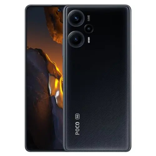 Xiaomi Poco F5 Teléfono inteligente 12 GB y 256 GB Snapdragon 7+ Gen 2, 6,67 pulgadas, pantalla AMOLED, 120 Hz, batería de 5000 mAh, 67 W, cámara de carga rápida de 64 MP, versión global, negro - La zona Apple