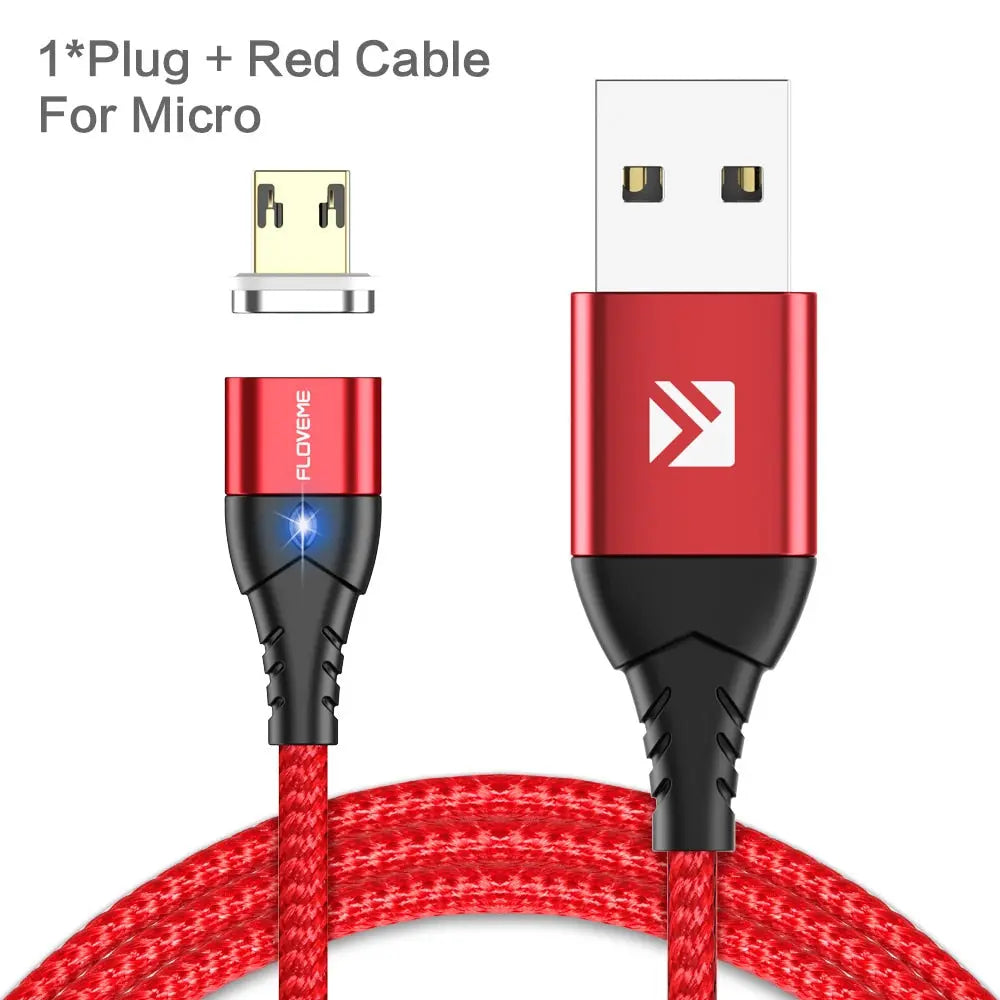 Micro USB Type C Magnetic Cable for iPhone La zona Apple