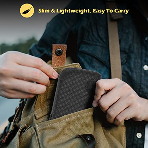 Funda para Steam Deck, Estuche con Tapa Compatible con 7 Pulgadas Valve Steam Deck Case Carcasa Protectora Magnética Extraíble Cubierta Frontal Steam Deck 2021 -Negro - La zona Apple