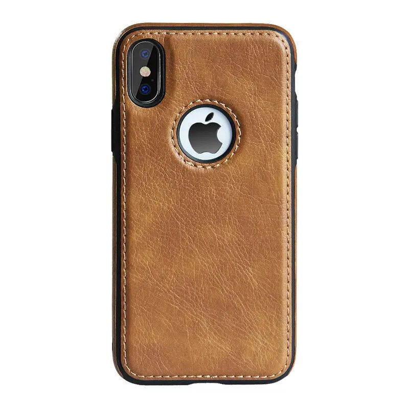 Slim PU Leather Case for iPhone La zona Apple