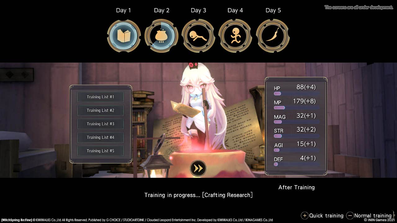 Witch Spring 3 Re:Fine - The Story Of Eirudy - La zona Apple