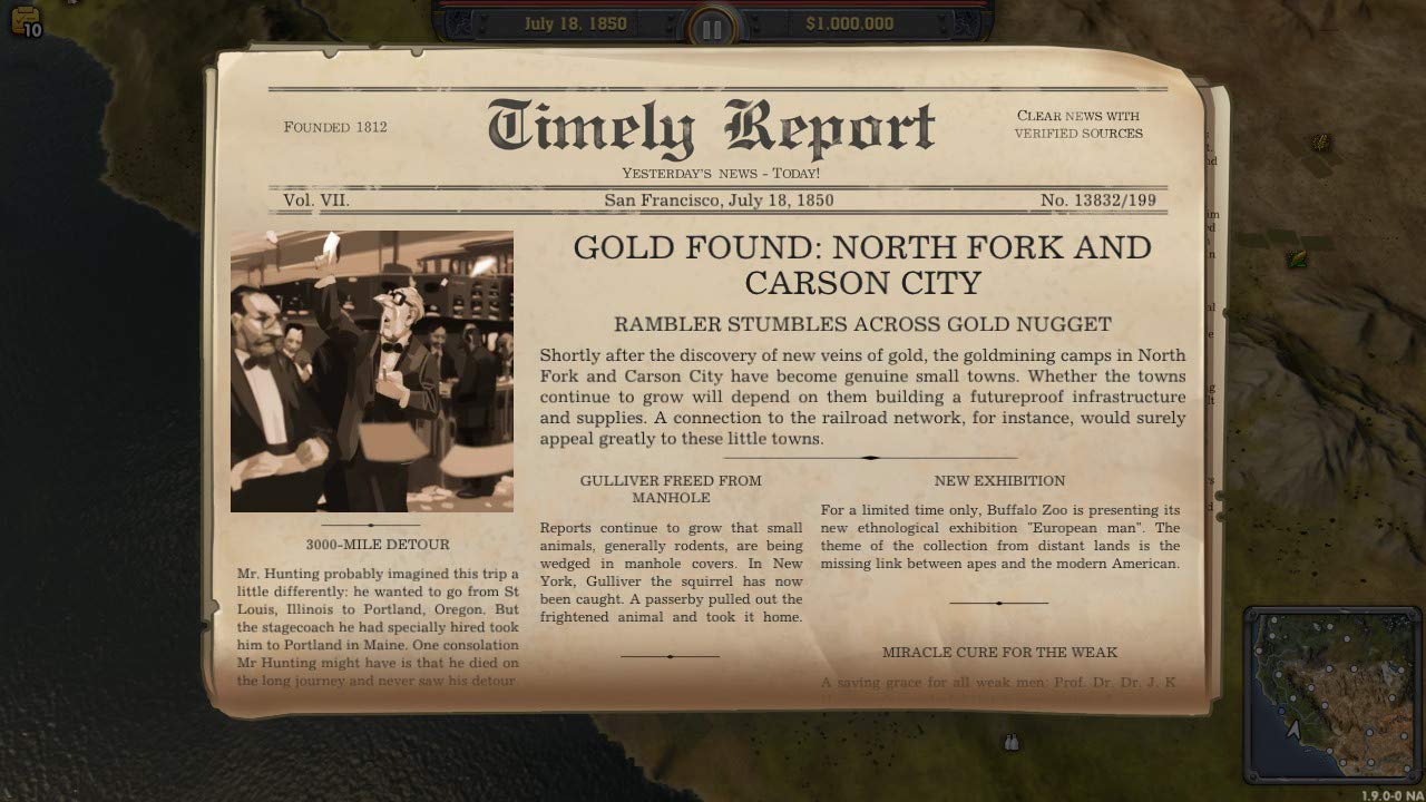 Railway Empire - Nintendo Switch Edition - La zona Apple