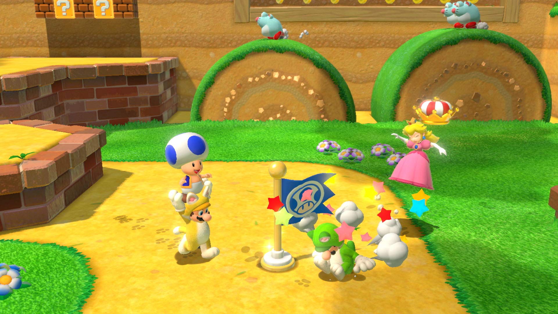 Super Mario 3D World + Bowser's Fury - La zona Apple