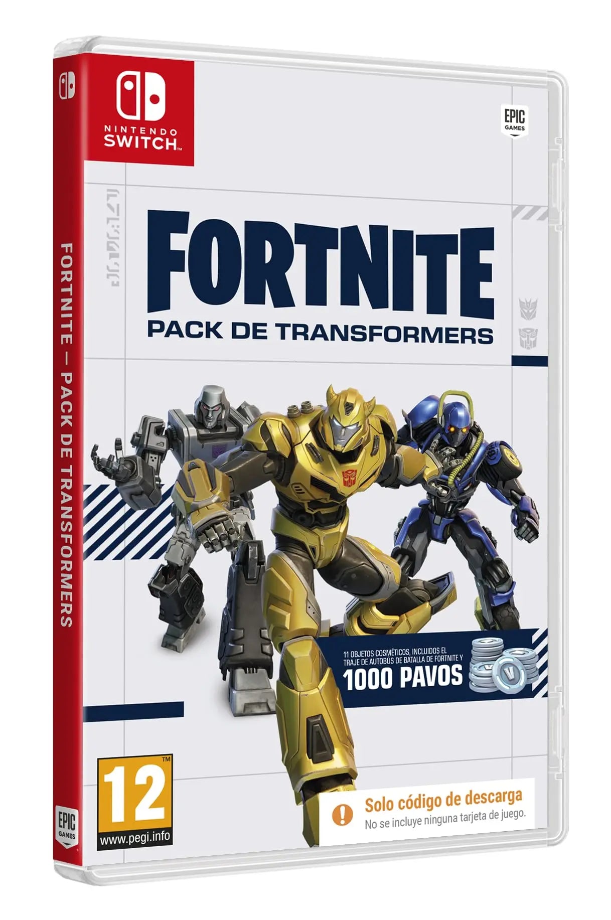 Fortnite Transformers Pack - ( Código de descarga del juego en la caja) - Switch - La zona Apple