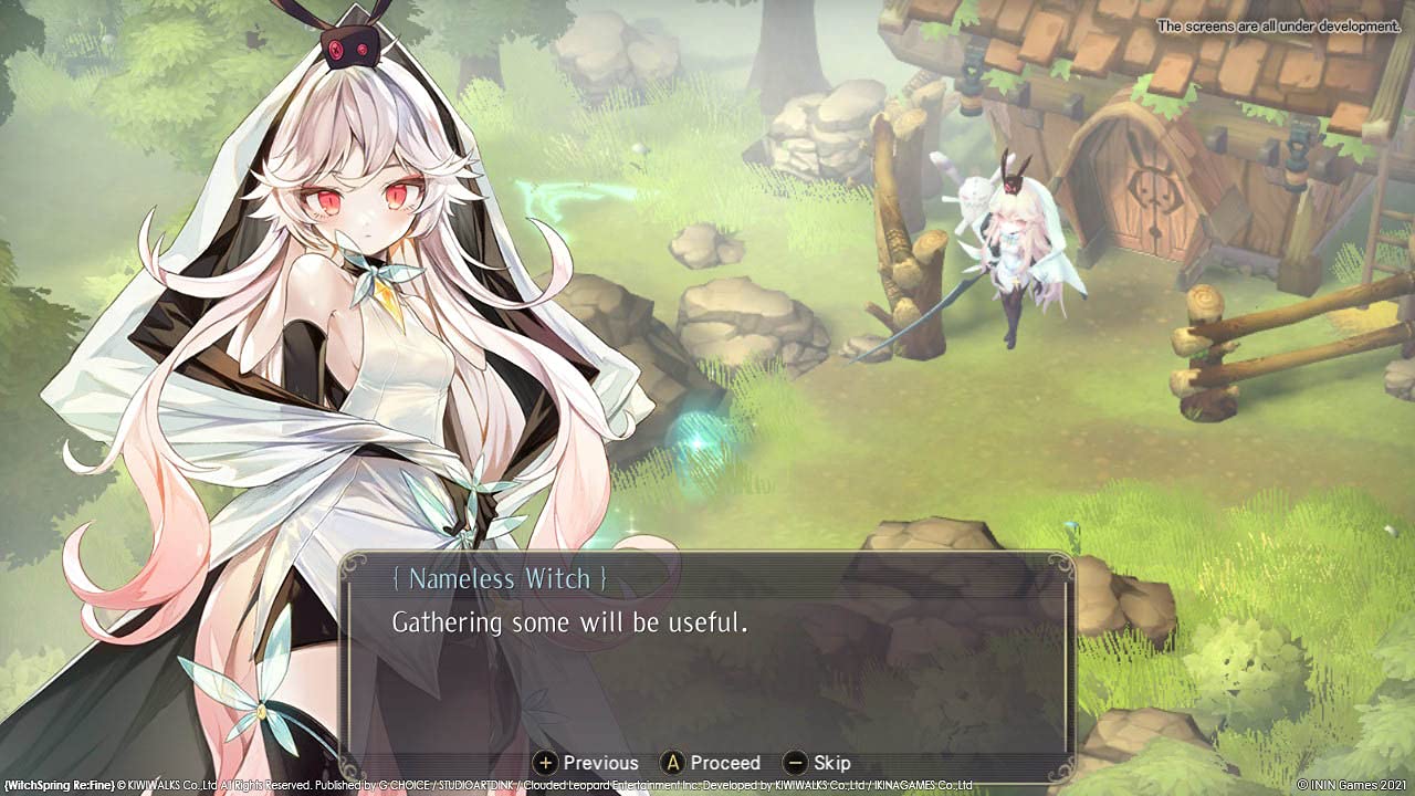 Witch Spring 3 Re:Fine - The Story Of Eirudy - La zona Apple