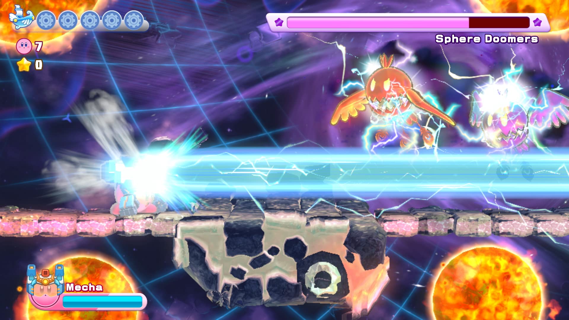 Kirby's Return to Dreamland Deluxe - La zona Apple