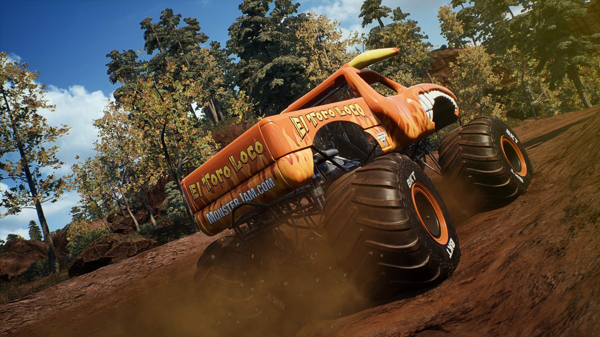 Monster Jam: Steel Titans - La zona Apple