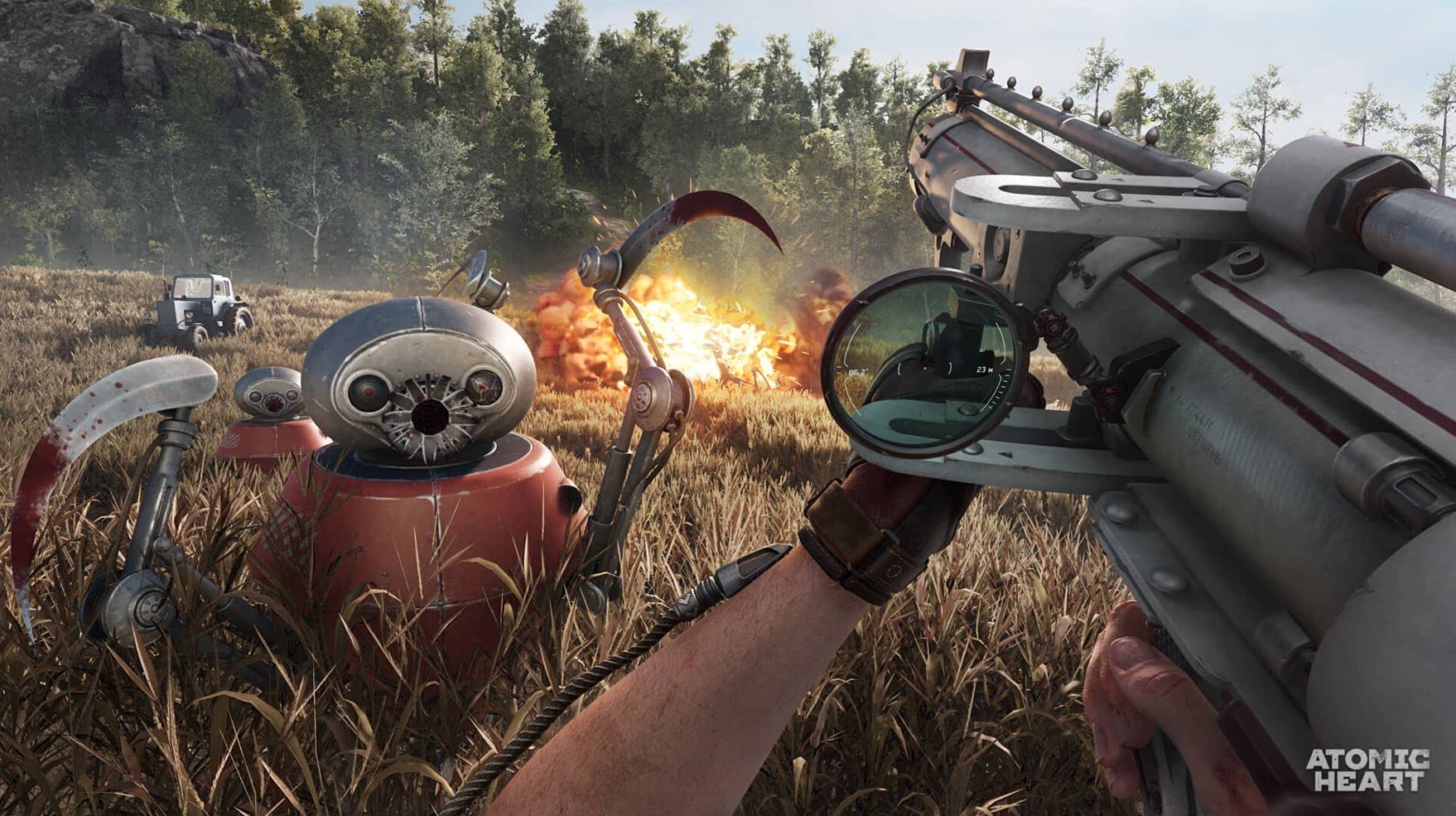 Atomic Heart, Xbox Series X - La zona Apple