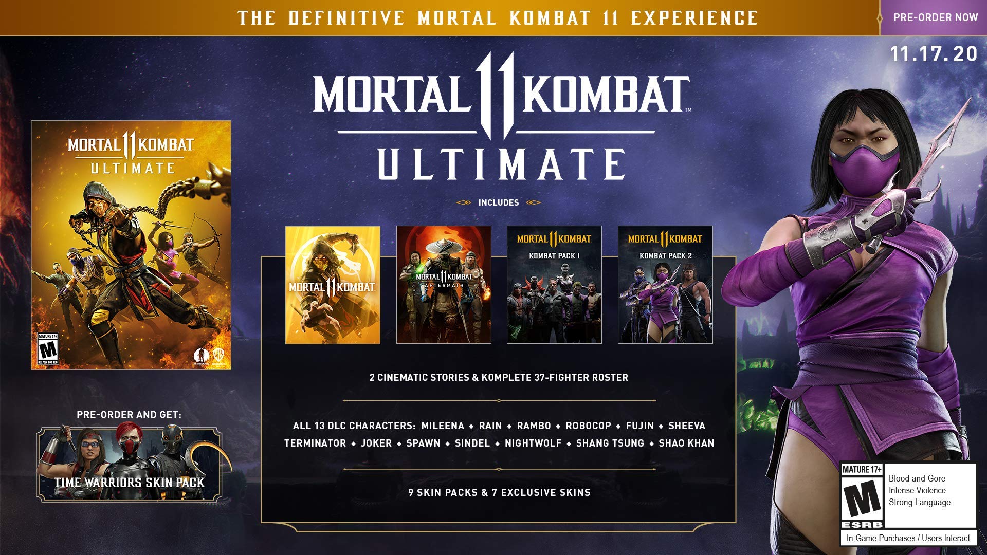 Mortal Kombat 11 Ultimate - XBox Series X [Importación italiana] - La zona Apple