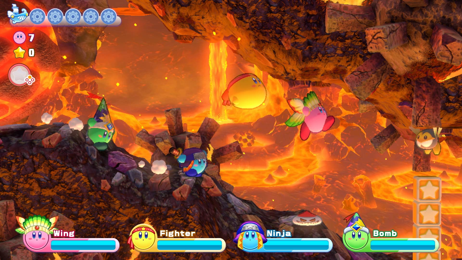 Kirby's Return to Dreamland Deluxe - La zona Apple