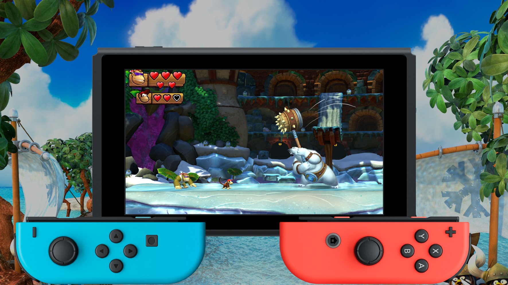 Donkey Kong Country: Tropical Freeze - La zona Apple