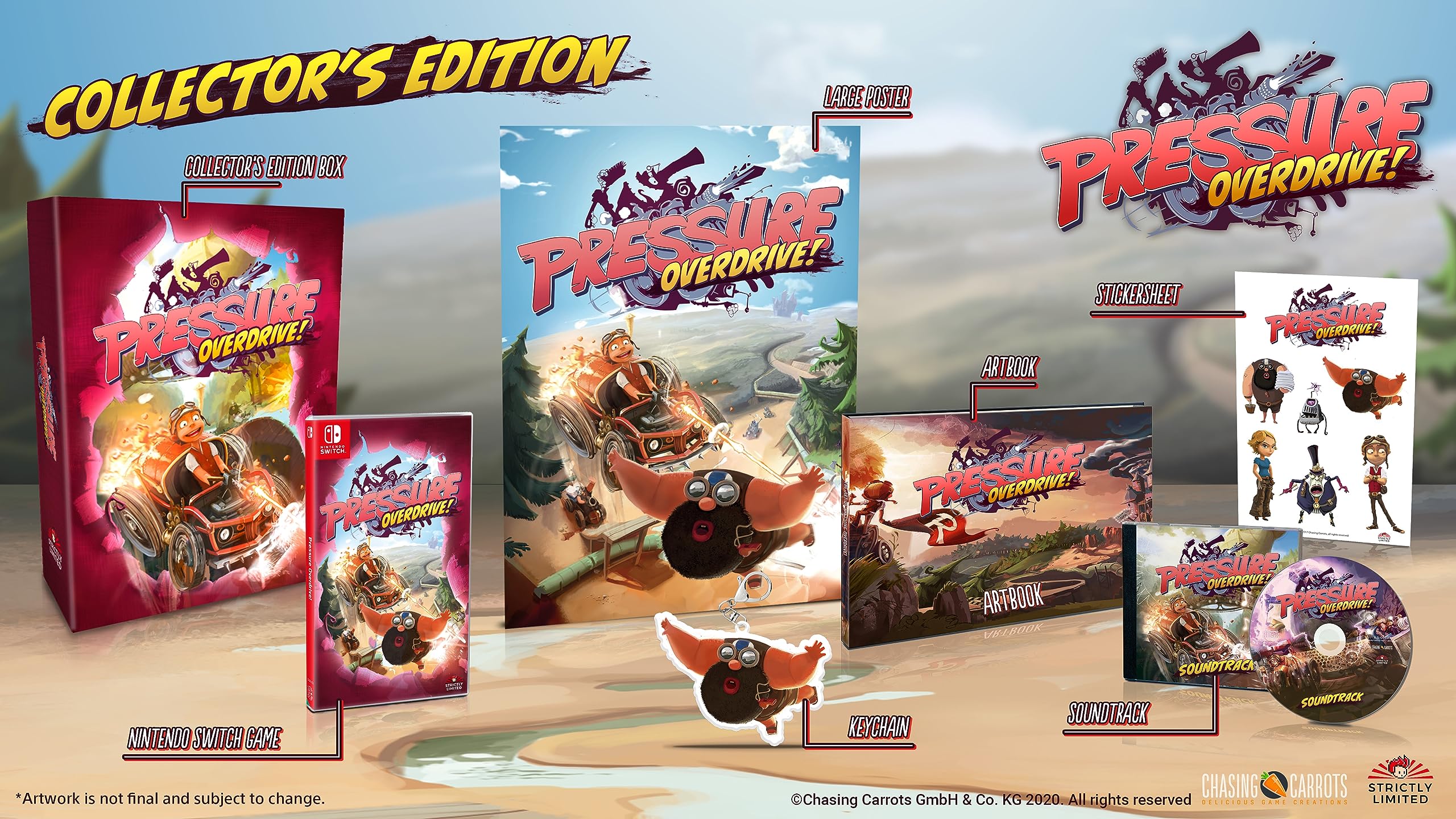 Pressure Overdrive Collector´s Edition - LIMITED (Nintendo Switch) - La zona Apple