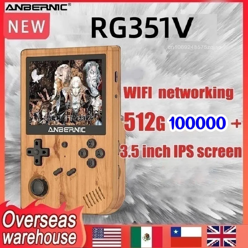 ANBERNIC Videoconsola Portátil Retro RG351V - La zona Apple