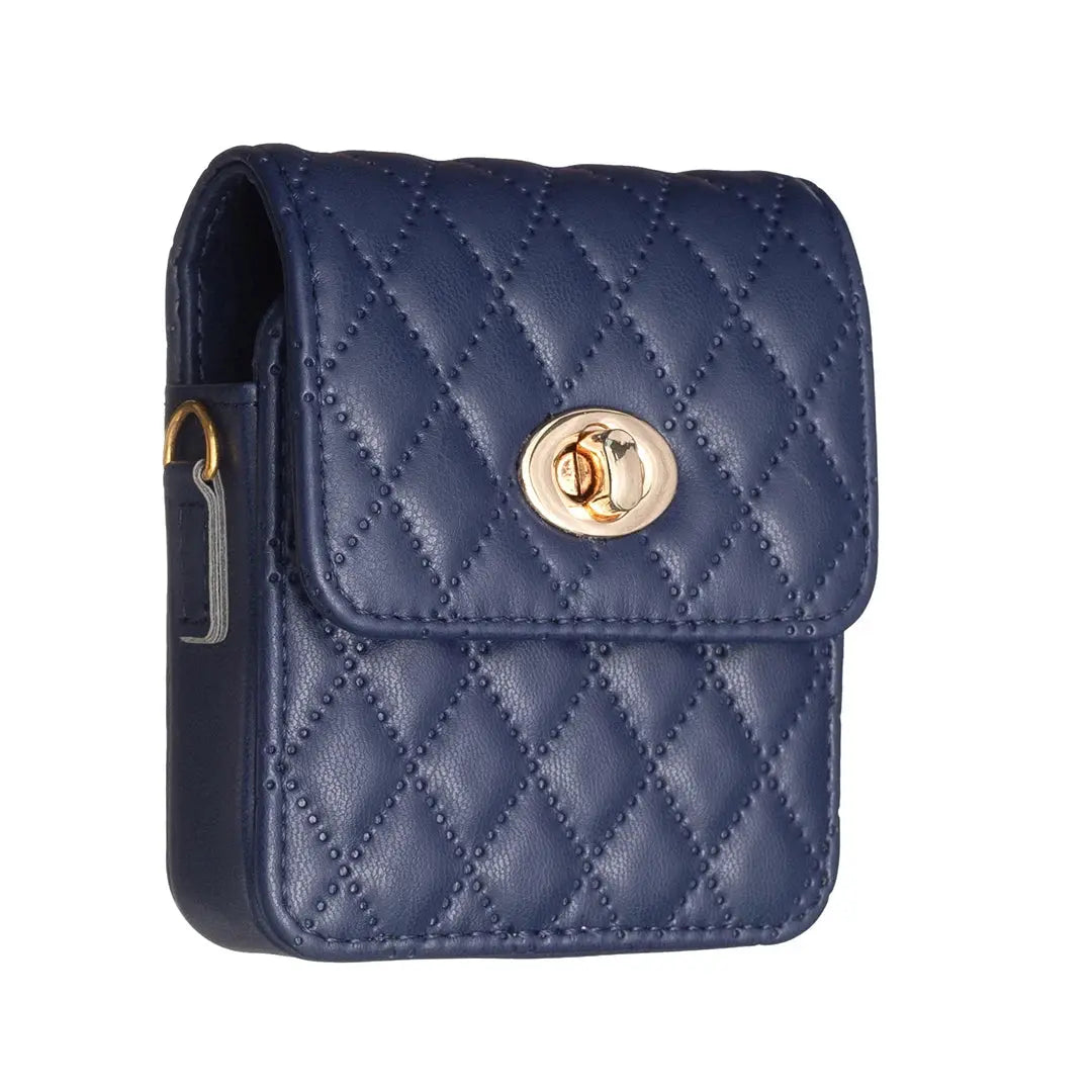 Bolso cruzado con correa de cuero PU para Samsung Galaxy Z Flip 5, 4, 3, 5G, Flip5 N2, - La zona Apple