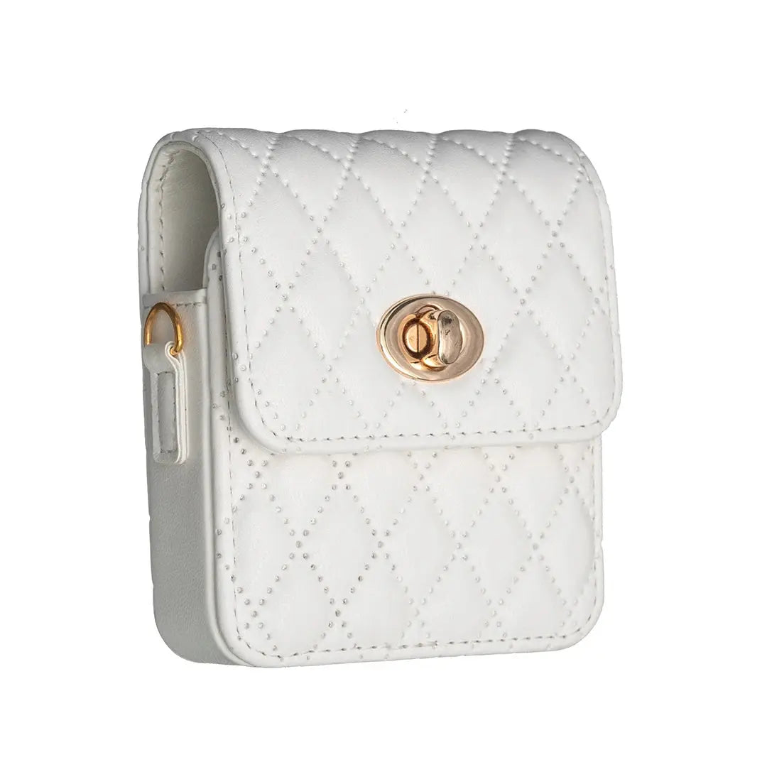 Bolso cruzado con correa de cuero PU para Samsung Galaxy Z Flip 5, 4, 3, 5G, Flip5 N2, - La zona Apple