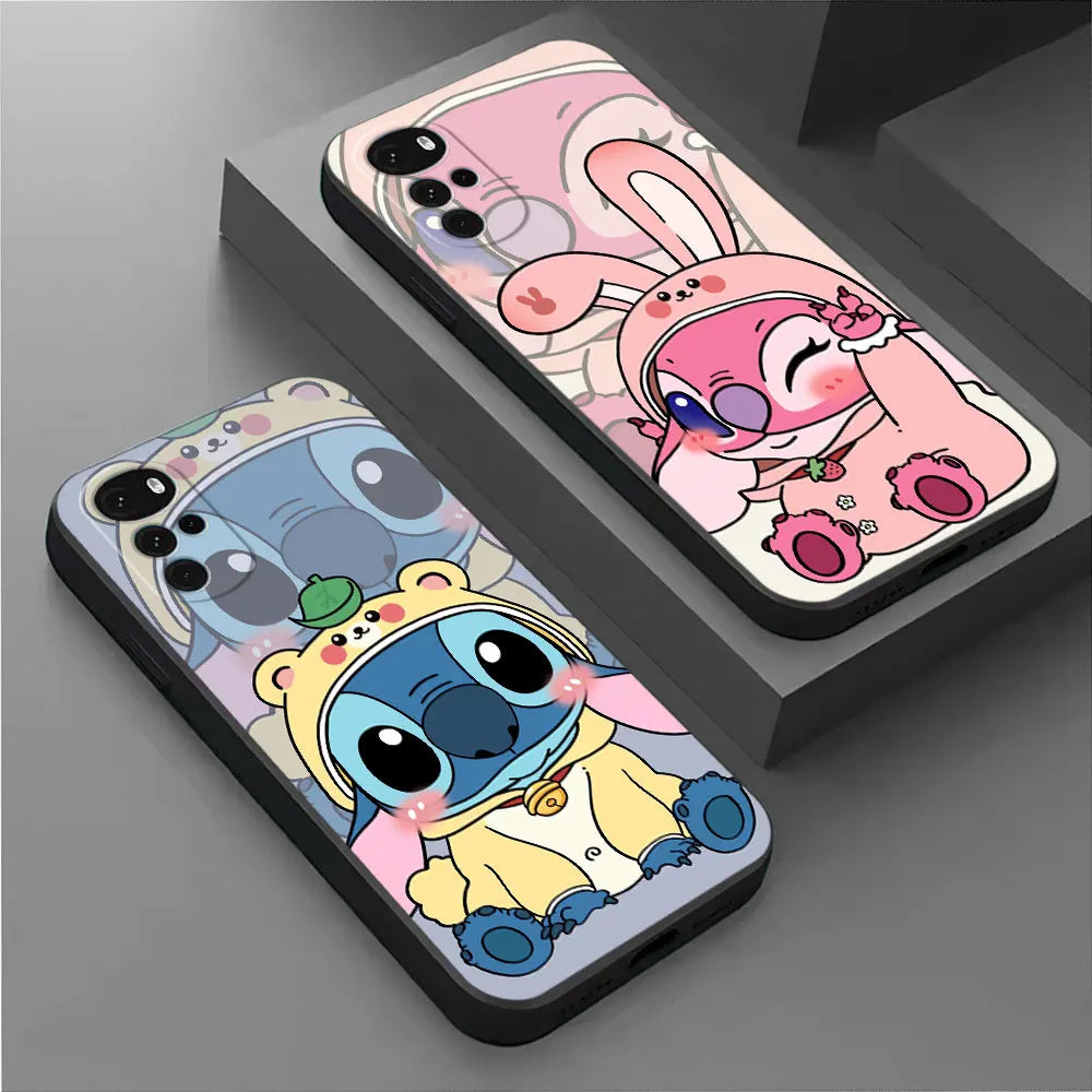 Protección Adorable para tu Motorola Moto: Funda de TPU Soft Lovers Lovely Stitch" - La zona Apple