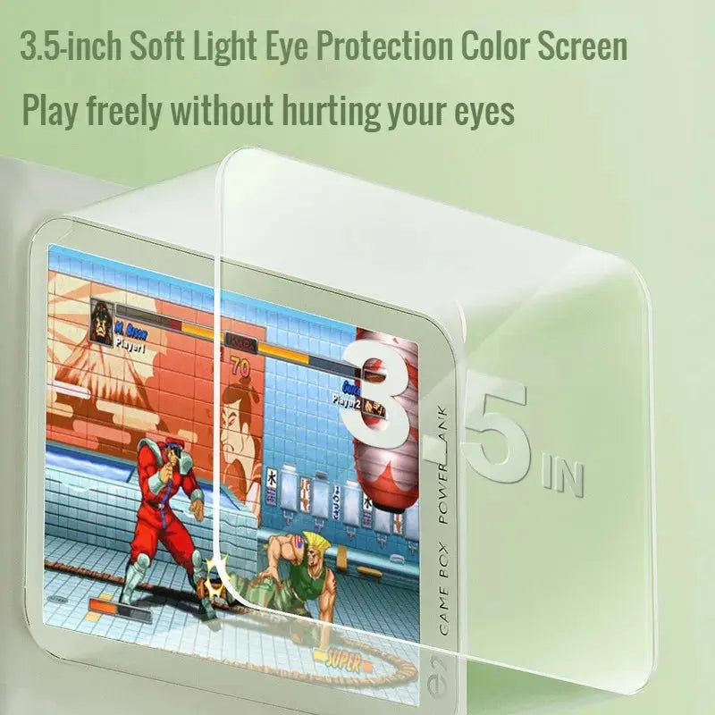 Consola Arcade de juegos con batería externa,  IPS , 3,5 mAh, 16 bits - La zona Apple