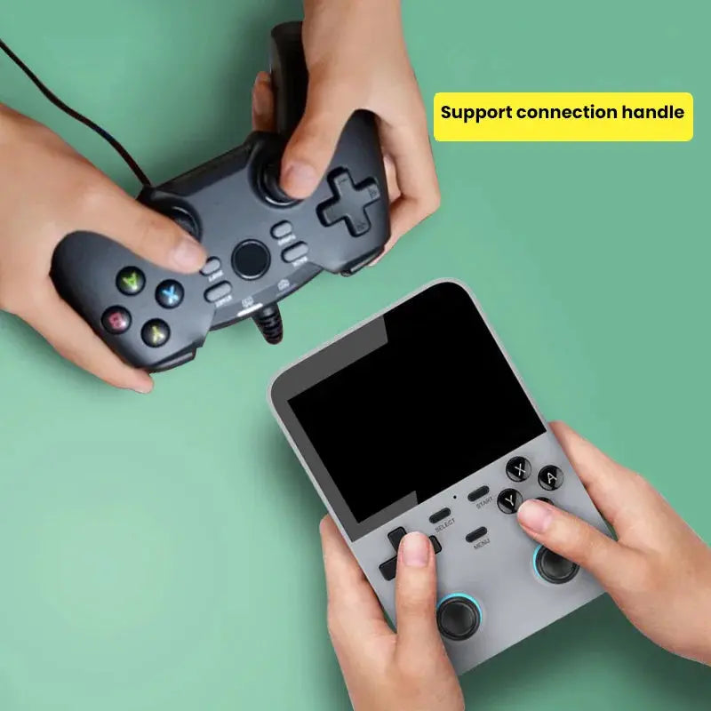 Consola de videojuegos Retro , pantalla IPS de 3,5 pulgadas, , 9 simuladores, PS1 - La zona Apple