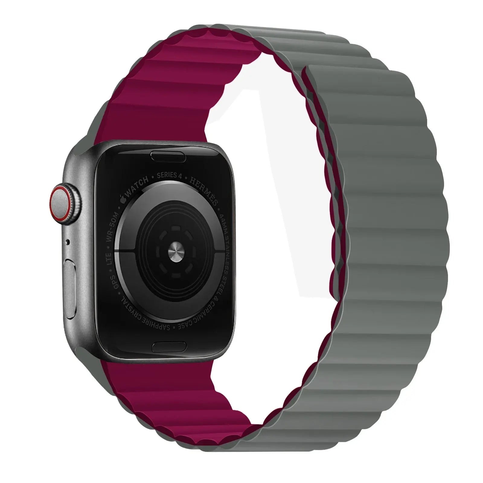 Correa magnética de silicona para Apple watch Ultra 6, 5, 4 SE, 44mm, 40mm, 8, 7, 41mm, 45mm, pulsera de repuesto para iwatch 3, 42mm, 38mm - La zona Apple