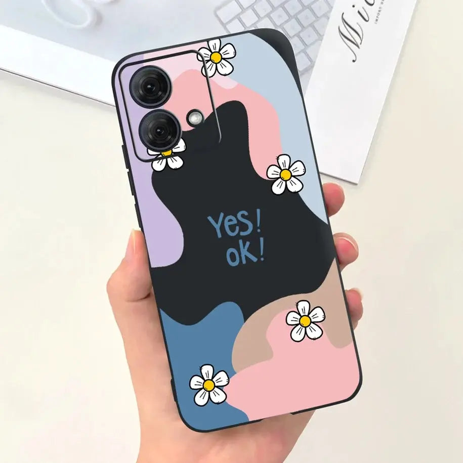 Funda de Silicona Suave Astronauta para Motorola Moto G54 y Moto G84 - La zona Apple