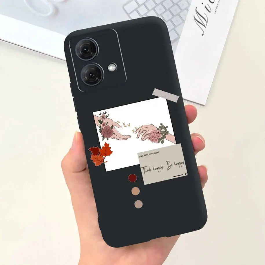 Funda de Silicona Suave Astronauta para Motorola Moto G54 y Moto G84 - La zona Apple