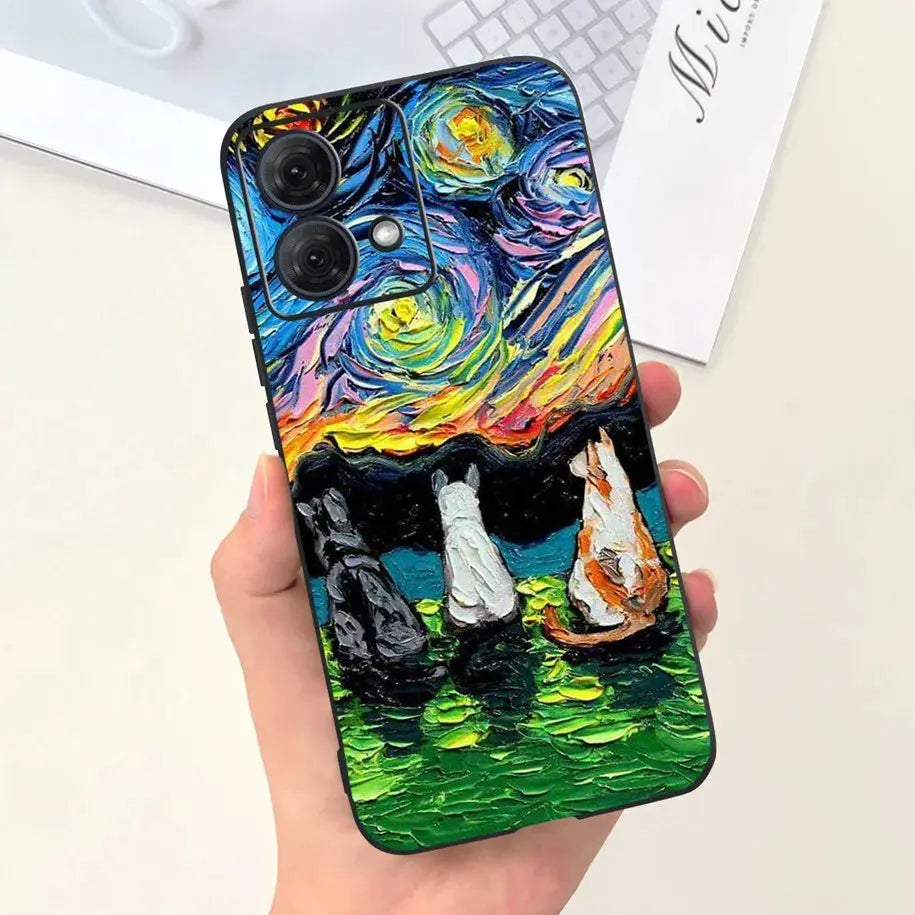 Funda de Silicona Suave Astronauta para Motorola Moto G54 y Moto G84 - La zona Apple