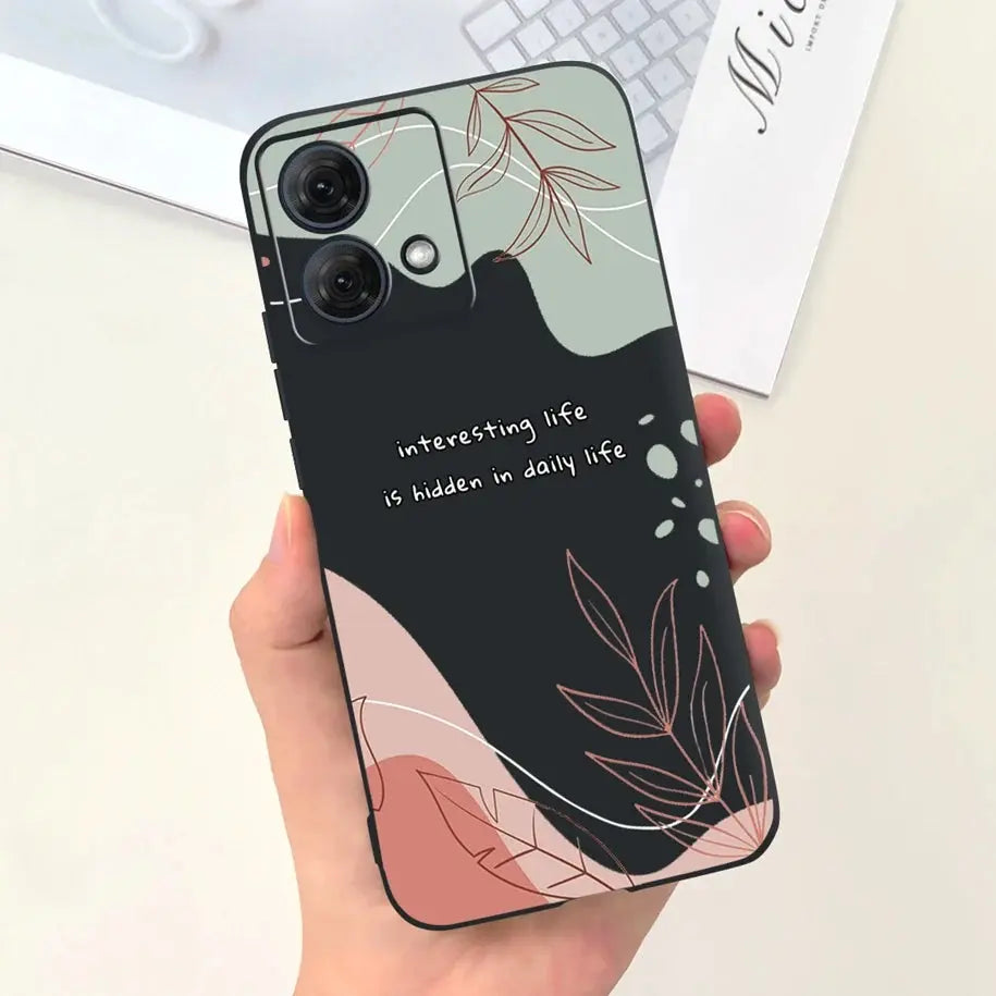 Funda de Silicona Suave Astronauta para Motorola Moto G54 y Moto G84 - La zona Apple