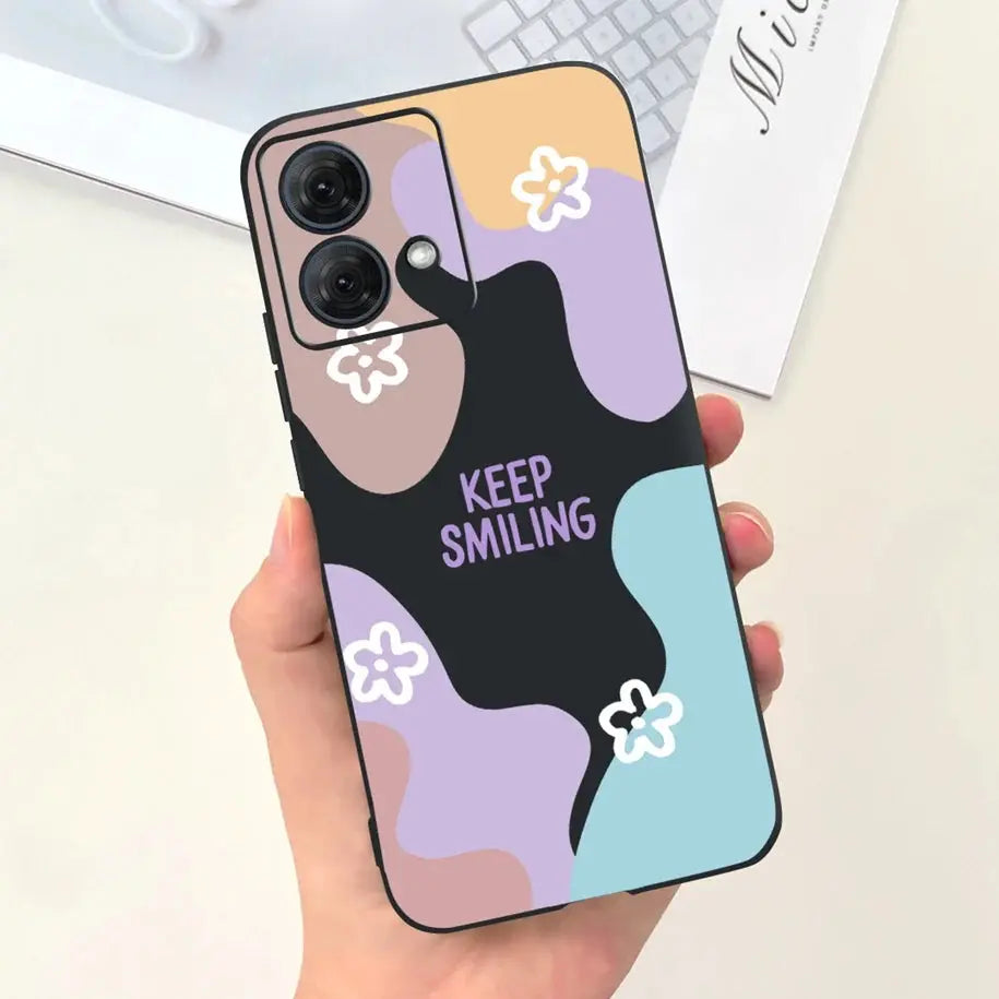 Funda de Silicona Suave Astronauta para Motorola Moto G54 y Moto G84 - La zona Apple