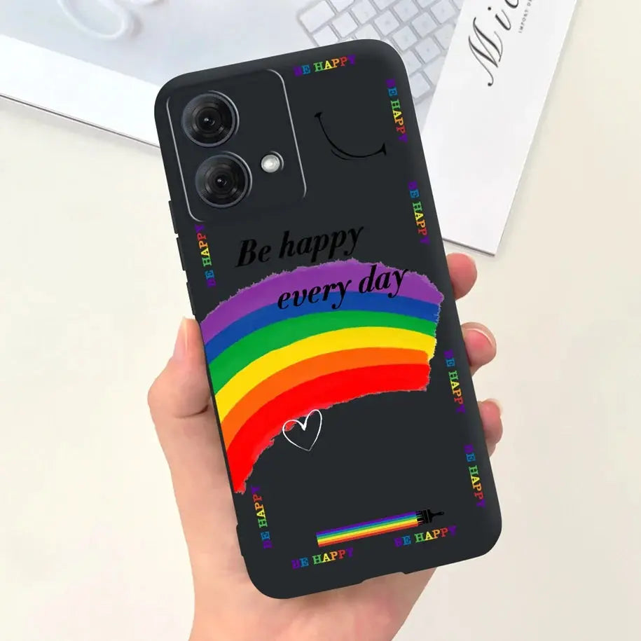 Funda de Silicona Suave Astronauta para Motorola Moto G54 y Moto G84 - La zona Apple