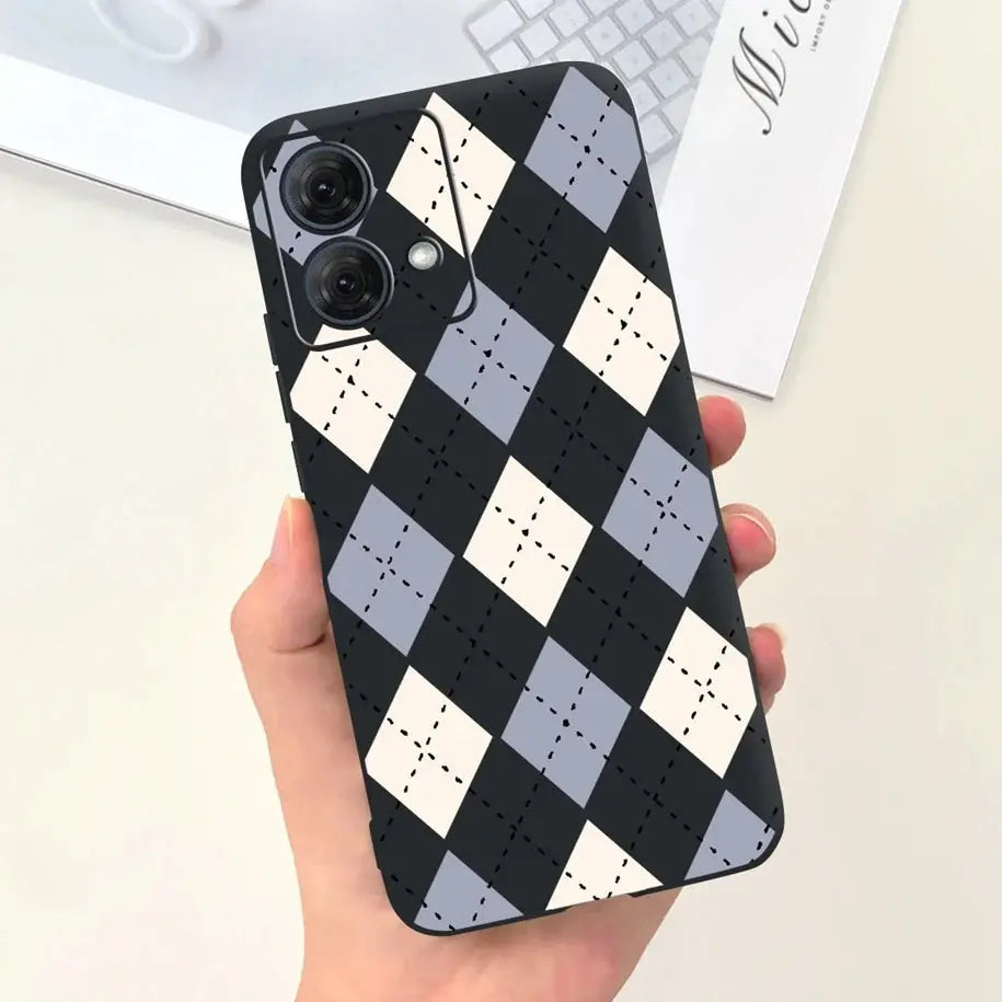 Funda de Silicona Suave Astronauta para Motorola Moto G54 y Moto G84 - La zona Apple