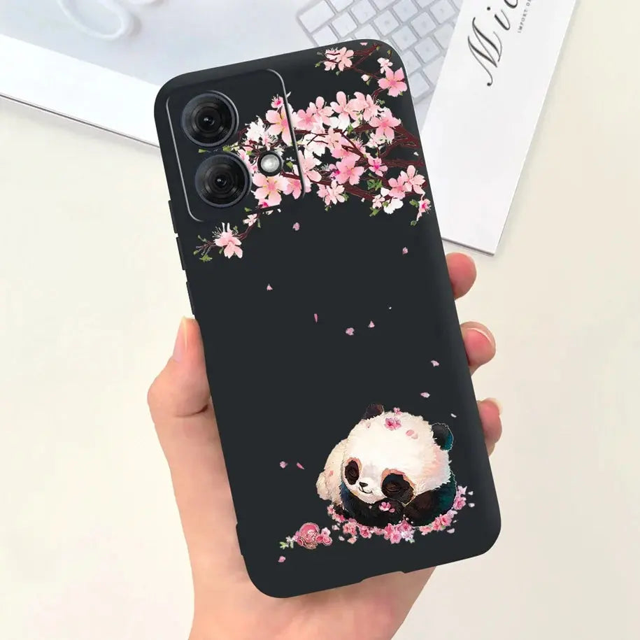 Funda de Silicona Suave Astronauta para Motorola Moto G54 y Moto G84 - La zona Apple