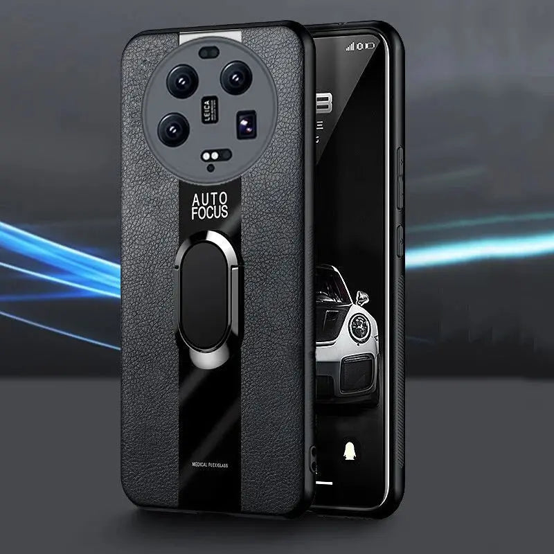 Funda magnética  con anillo para Xiaomi 13 Ultra, Protección de lente - La zona Apple