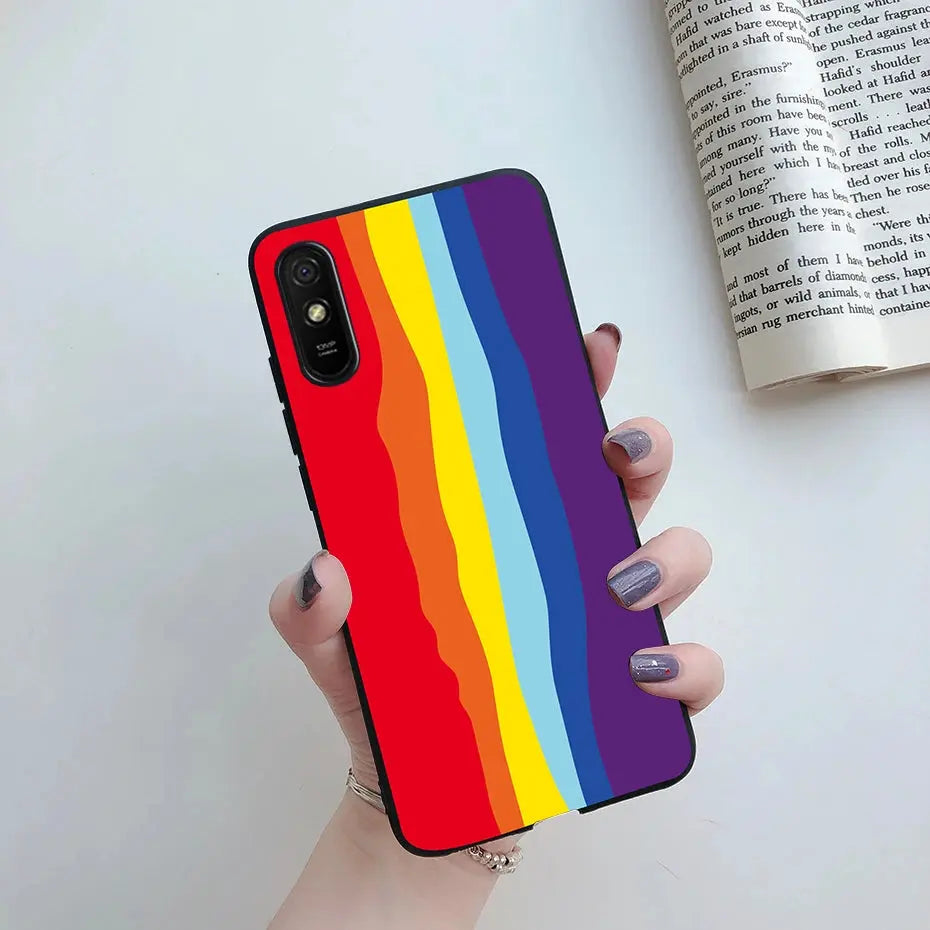 Funda Xiaomi Redmi 9A fabricada en silicona y con diseños modernos - La zona Apple