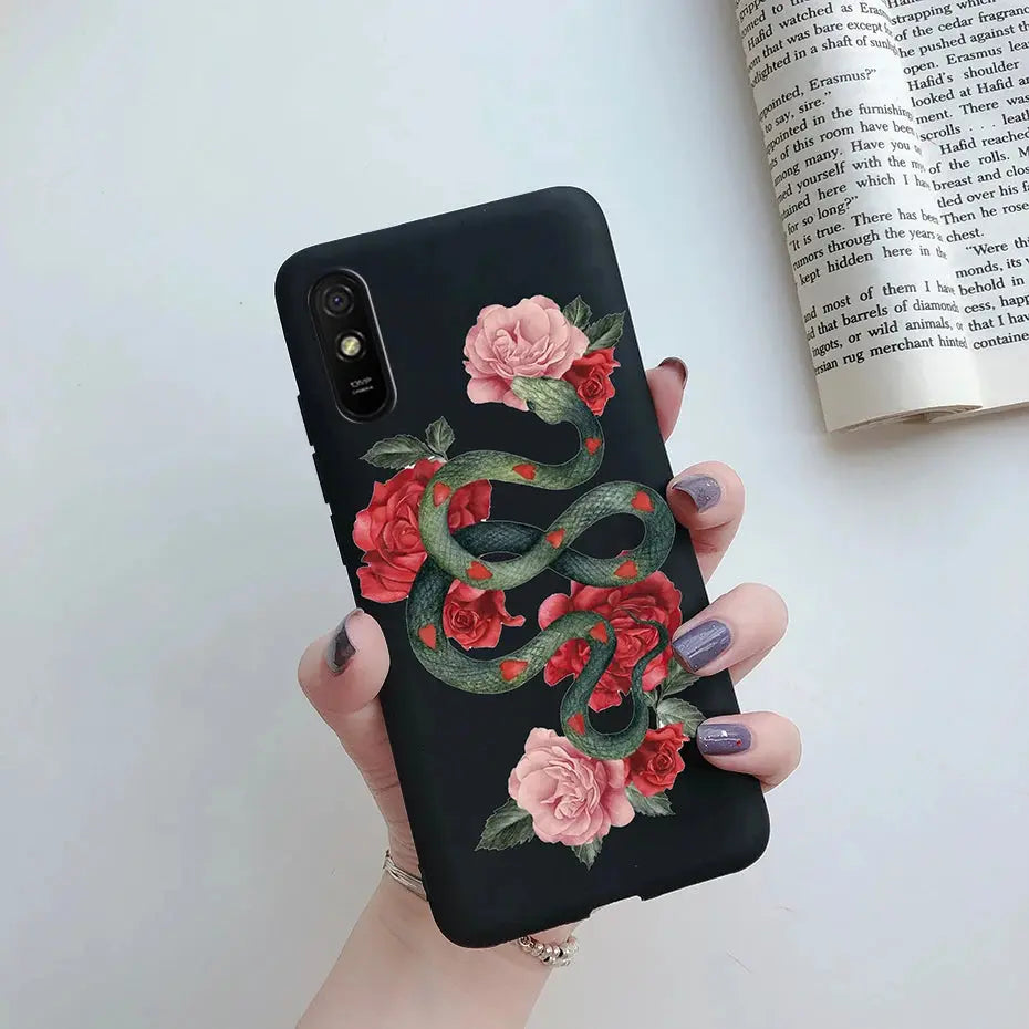 Funda Xiaomi Redmi 9A fabricada en silicona y con diseños modernos - La zona Apple