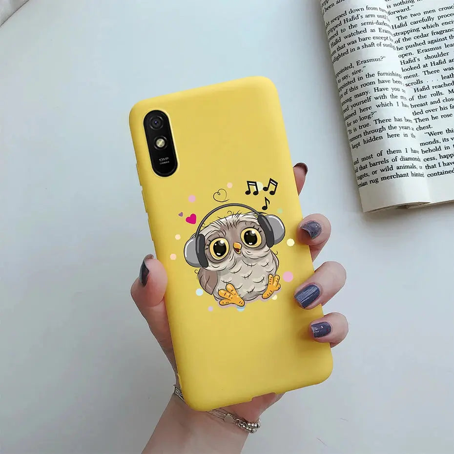 Funda Xiaomi Redmi 9A fabricada en silicona y con diseños modernos - La zona Apple