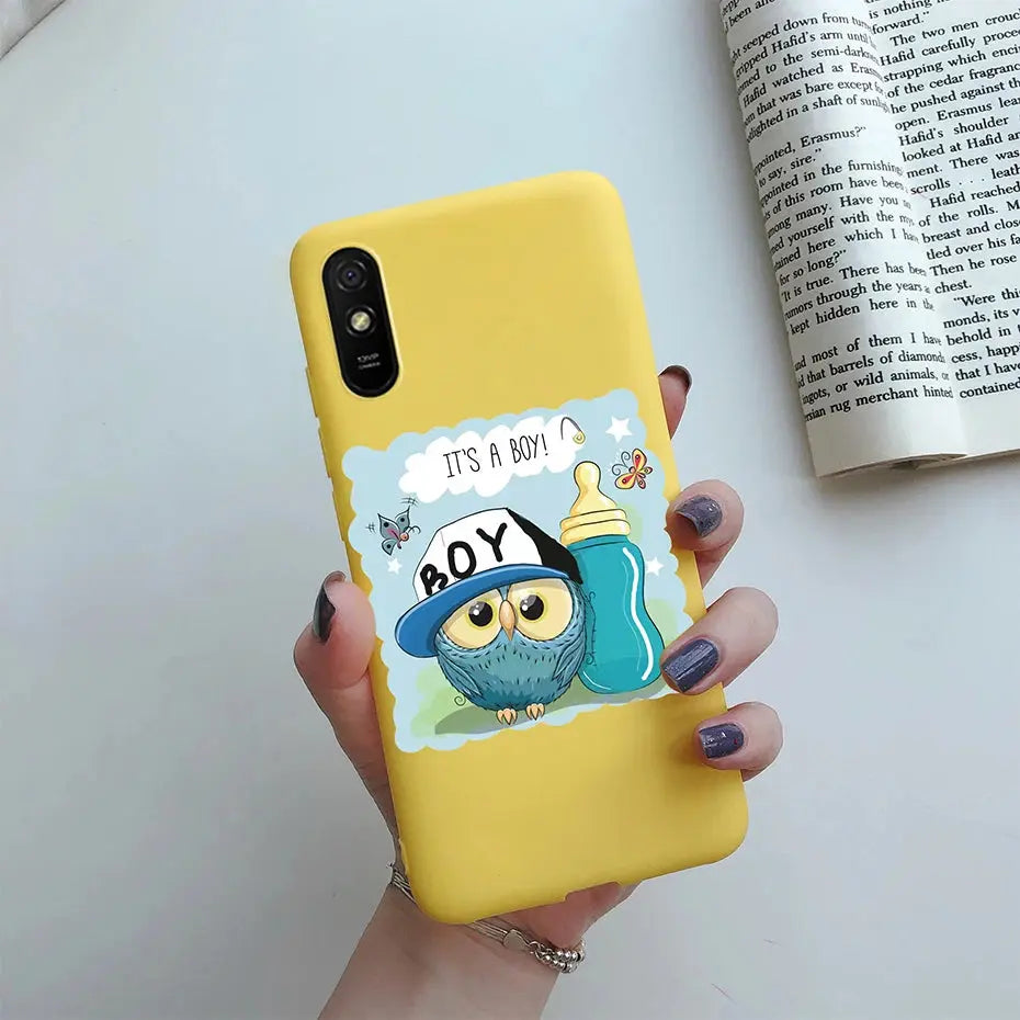 Funda Xiaomi Redmi 9A fabricada en silicona y con diseños modernos - La zona Apple