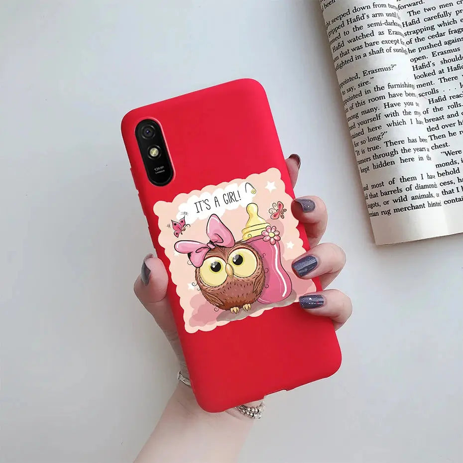 Funda Xiaomi Redmi 9A fabricada en silicona y con diseños modernos - La zona Apple