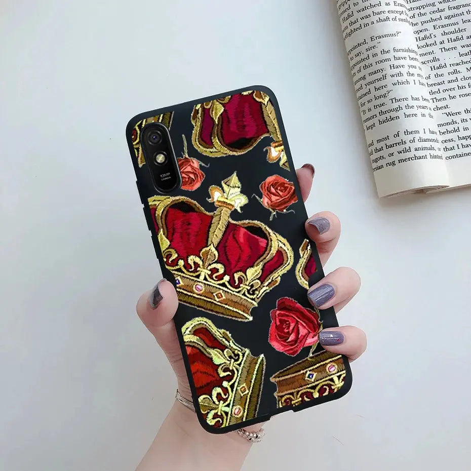 Funda Xiaomi Redmi 9A fabricada en silicona y con diseños modernos - La zona Apple