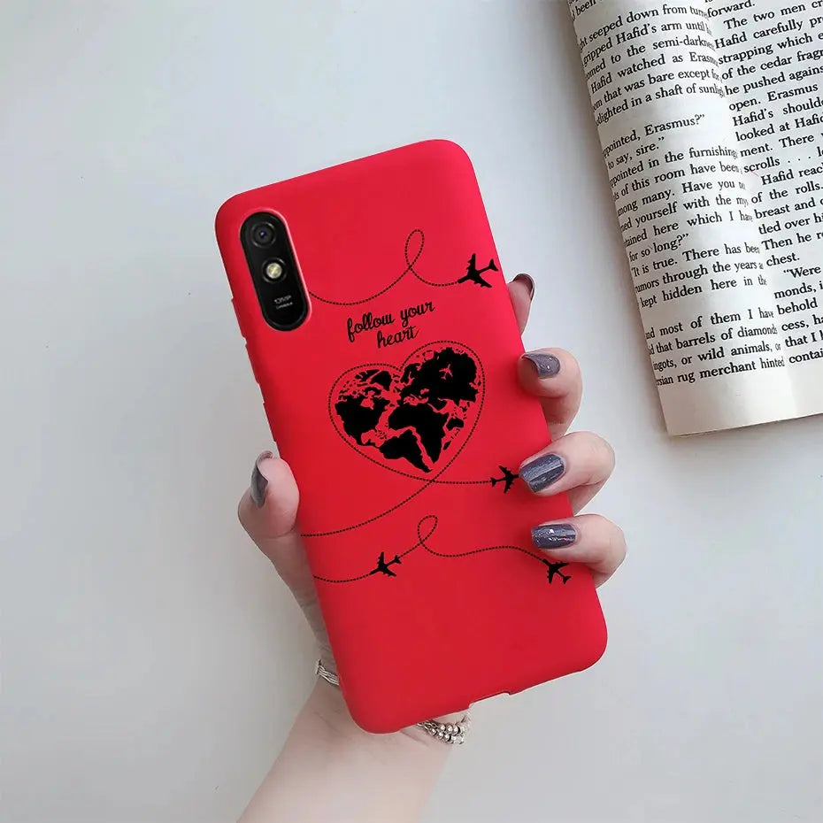 Funda Xiaomi Redmi 9A fabricada en silicona y con diseños modernos - La zona Apple