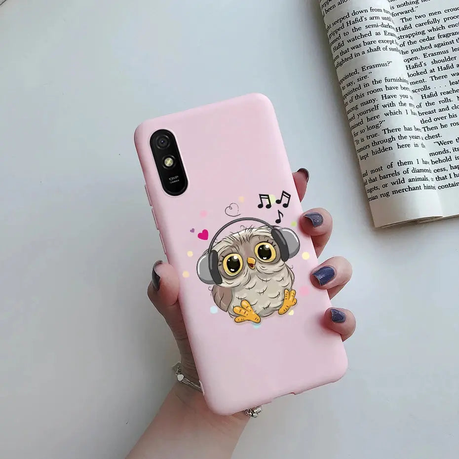 Funda Xiaomi Redmi 9A fabricada en silicona y con diseños modernos - La zona Apple