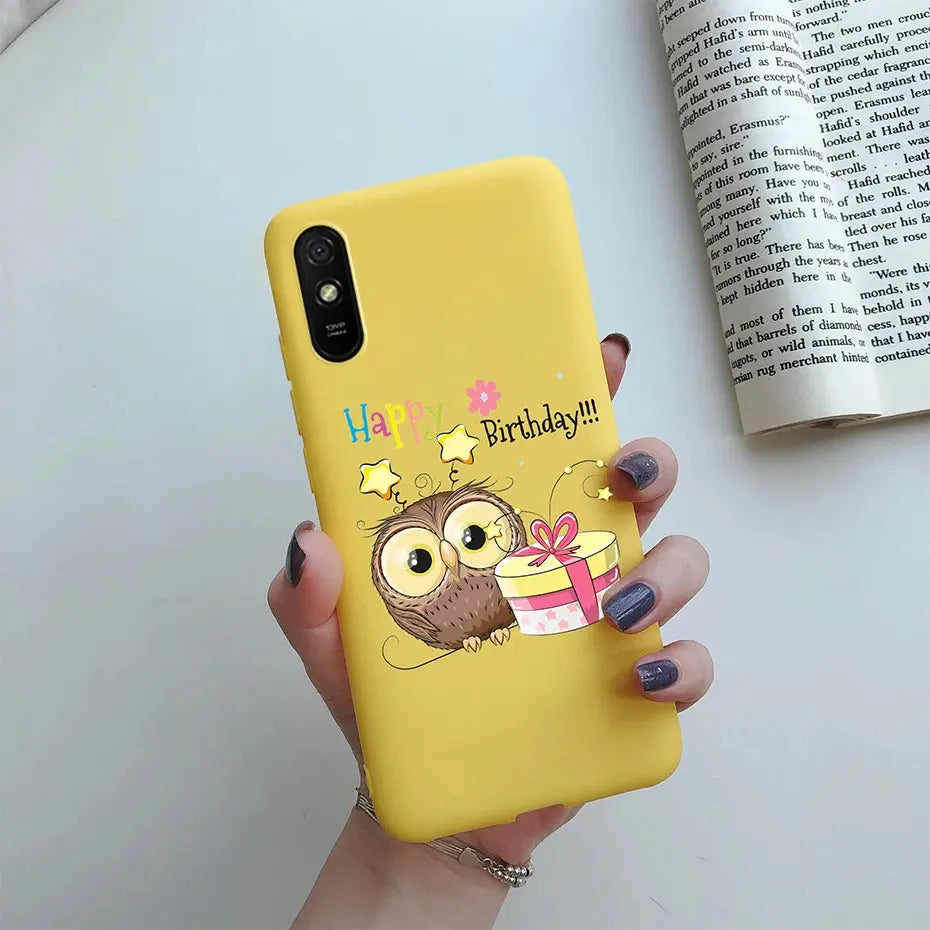 Funda Xiaomi Redmi 9A fabricada en silicona y con diseños modernos - La zona Apple