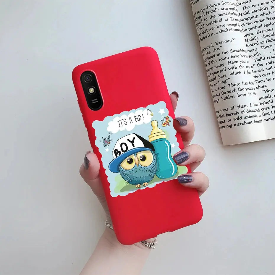 Funda Xiaomi Redmi 9A fabricada en silicona y con diseños modernos - La zona Apple