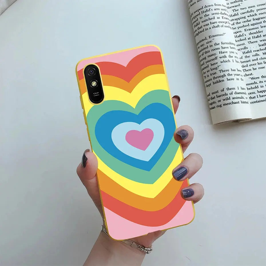 Funda Xiaomi Redmi 9A fabricada en silicona y con diseños modernos - La zona Apple