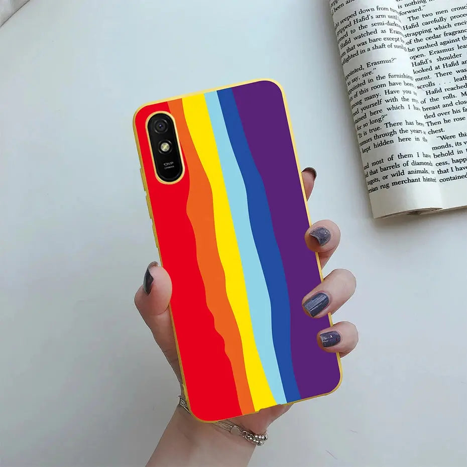 Funda Xiaomi Redmi 9A fabricada en silicona y con diseños modernos - La zona Apple