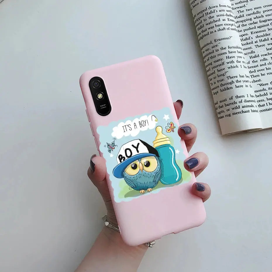 Funda Xiaomi Redmi 9A fabricada en silicona y con diseños modernos - La zona Apple