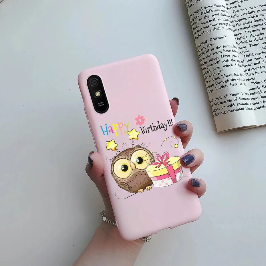 Funda Xiaomi Redmi 9A fabricada en silicona y con diseños modernos - La zona Apple